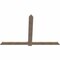 Ekena Millwork Eugene Smooth Timber Gable Bracket, Douglas Fir, 84"W x 56"H x 1 1/2"D x 5 1/2"F, 16/12 Pitch GBW084X56X0206EUG00SDF - alternate 5